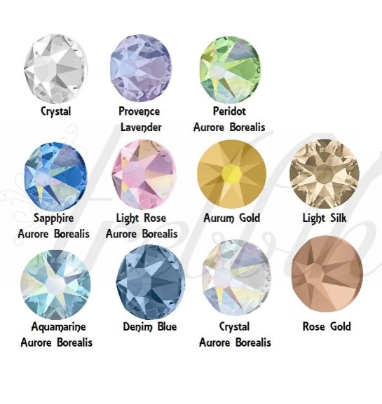 X-large Swarovski Shimmer Crystals