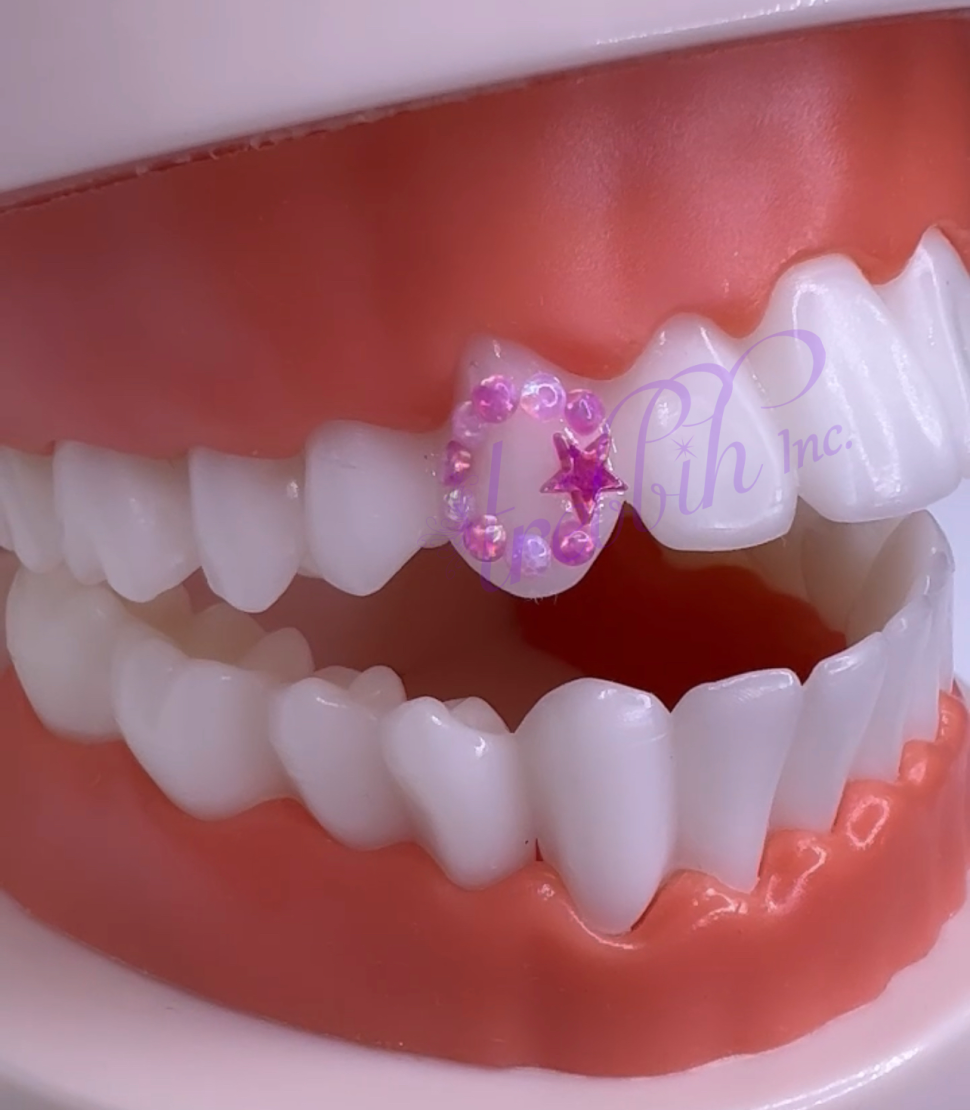 3pcs Dental Rhinestones Dental Rhinestones Teeth Gems Teeth Jewelry Tooth  Stones