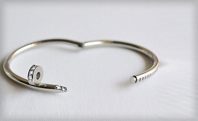 PRE LOVED - CARTIER ROSE GOLD LOVE CUFF BRACELET SIZE 16 | Bracelet sizes,  Rose gold cartier bracelet, Love bracelets